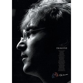 ''John Lennon: Imagine'' by Anon Music Art Print (36 x 24 in.)