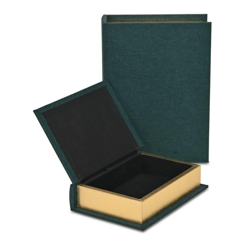 Canter Isle Beige Linen Book Box Set