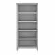 preview thumbnail 51 of 72, Bush Furniture Key West Tall 5 Shelf Bookcase with Adjustable Shelves
