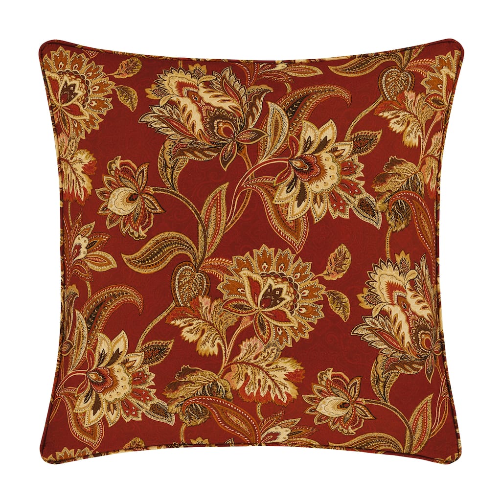 Royal Court Montecito Red Euro Sham