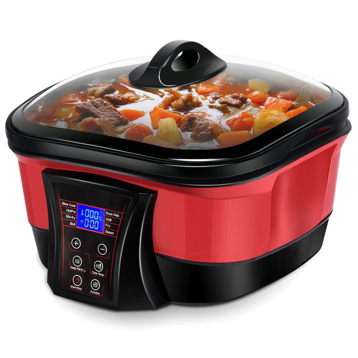 グランド牧場 セレクトセール Gymax-8-in-1-Multi-Cooker-5.3- キッチン家電