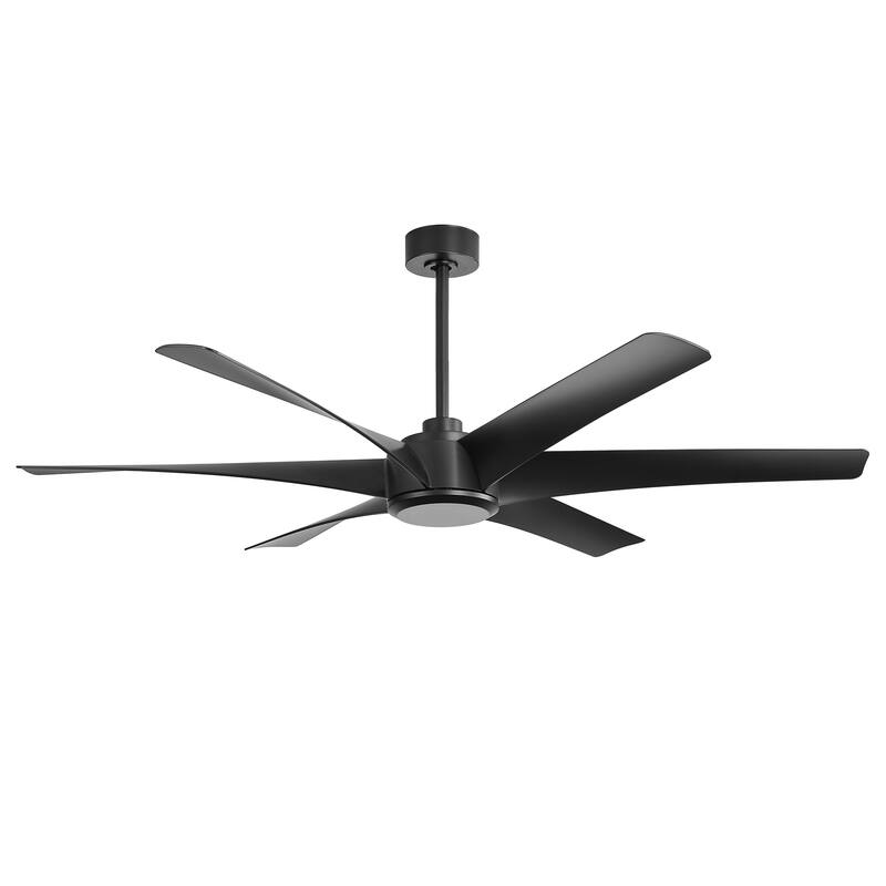 65-in Indoor Large Ceiling Fan with Remote without Light (6-Blade)