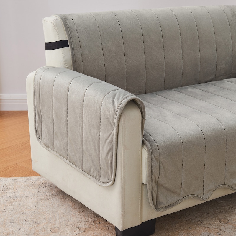 Velvet Chair Cover Pet Furniture Protector.