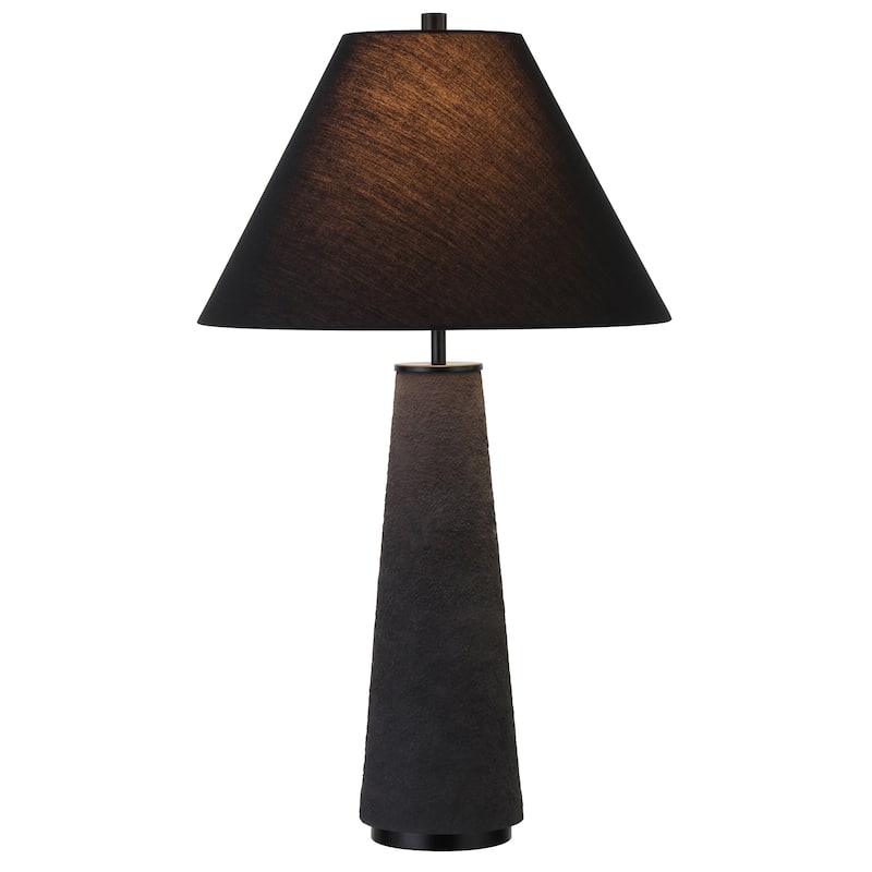 Ingalls 28" Tall Monochrome Table Lamp with Fabric Shade