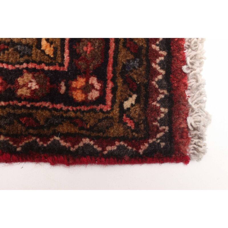 ECARPETGALLERY Hand-knotted Andelz Red Wool Rug - 3'7 x 5'3