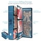 preview thumbnail 21 of 27, Hearth & Harbor Christmas Wrapping Paper Storage Organizer Container - Under-Bed Storage Box for Holiday Storage & Accessories