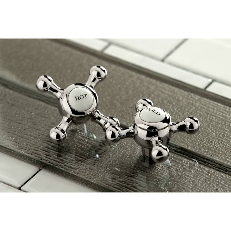 Kingston Brass English Country 8 in. Widespread Bathroom Faucet