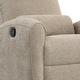 preview thumbnail 14 of 41, Spruce & Spring Freya Power Swivel Glider Recliner Nursery Chair