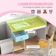 preview thumbnail 3 of 5, Qaba Kids Desk and Chair Set with Storage Drawer, Study Desk with Chair for Children for Arts & Crafts, White