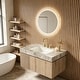 preview thumbnail 91 of 98, Floating Bathroom Vanity with 3 Pre-drilled Faucet Holes