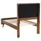 preview thumbnail 45 of 100, Robyn Upholstered Tufted Bedroom Set Dark Walnut