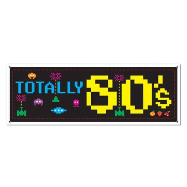 Shop Pack Of 12 1980s Pixelated Video Game Party Decoration