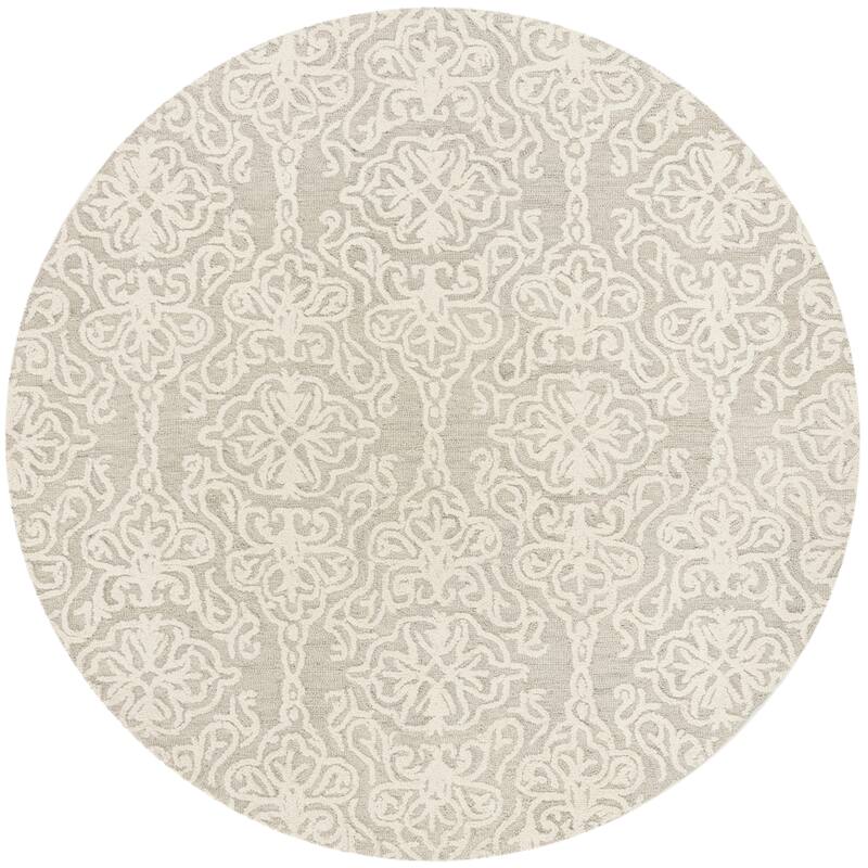 SAFAVIEH Handmade Blossom Mahalia Modern Floral Wool Rug
