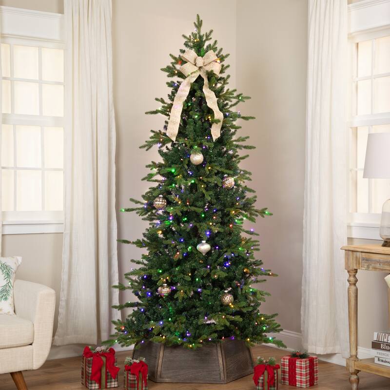Real Touch™ Elite Pre-Lit Breckenridge Pine IPT Artificial Christmas Tree - 6' Dual Color LED - 6 Foot