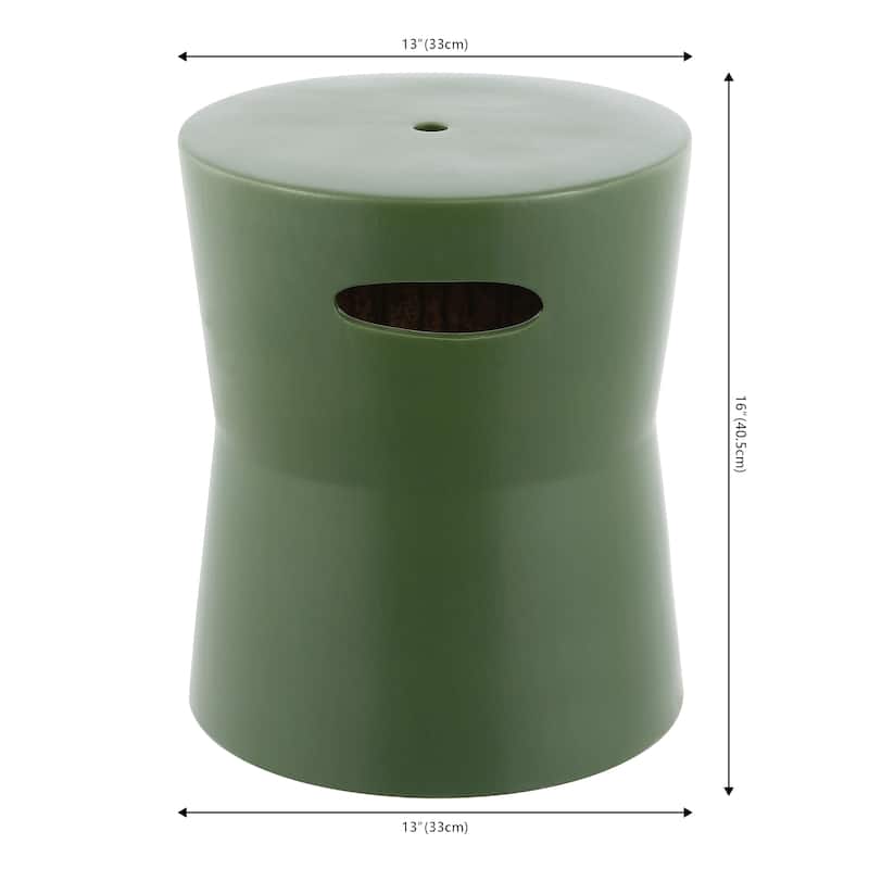 SAFAVIEH Fronie Ceramic Decorative Garden Stool (Fully Assembled)