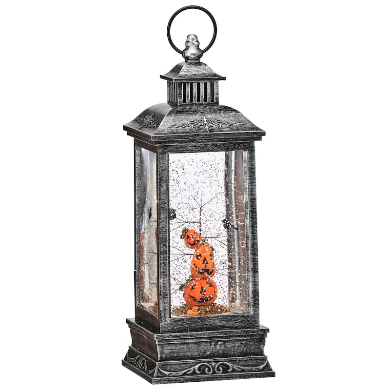 11.5" LED Triple Pumpkin Lantern USB