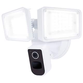 36W Rectangular Outdoor SMART Security Light with Camera Starfish Enabled Tunable White White