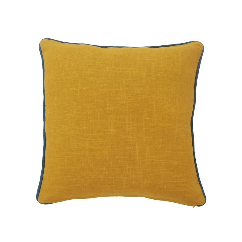 Sevita Yellow Bird of Paradise Throw Pillow