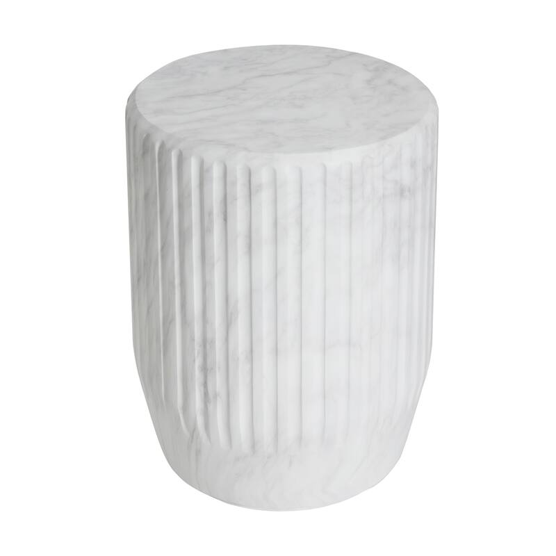 Christopher Knight Home- Sarah Outdoor MGO Carved Side Table