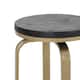 Skyla Modern Industrial Swiveling Counter Stool (Set of 2) by Christopher Knight Home - 15.00" L x 15.00" W x 24.25" H