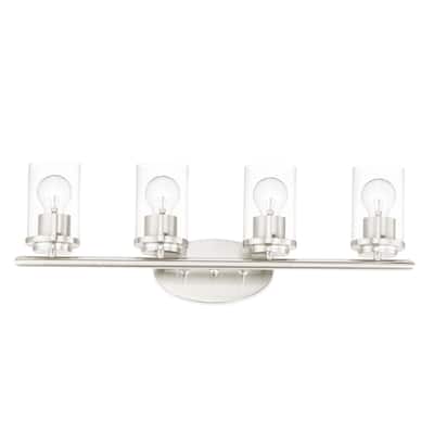 Maxim Corona 4 Light 26" Wide Bathroom Vanity Light