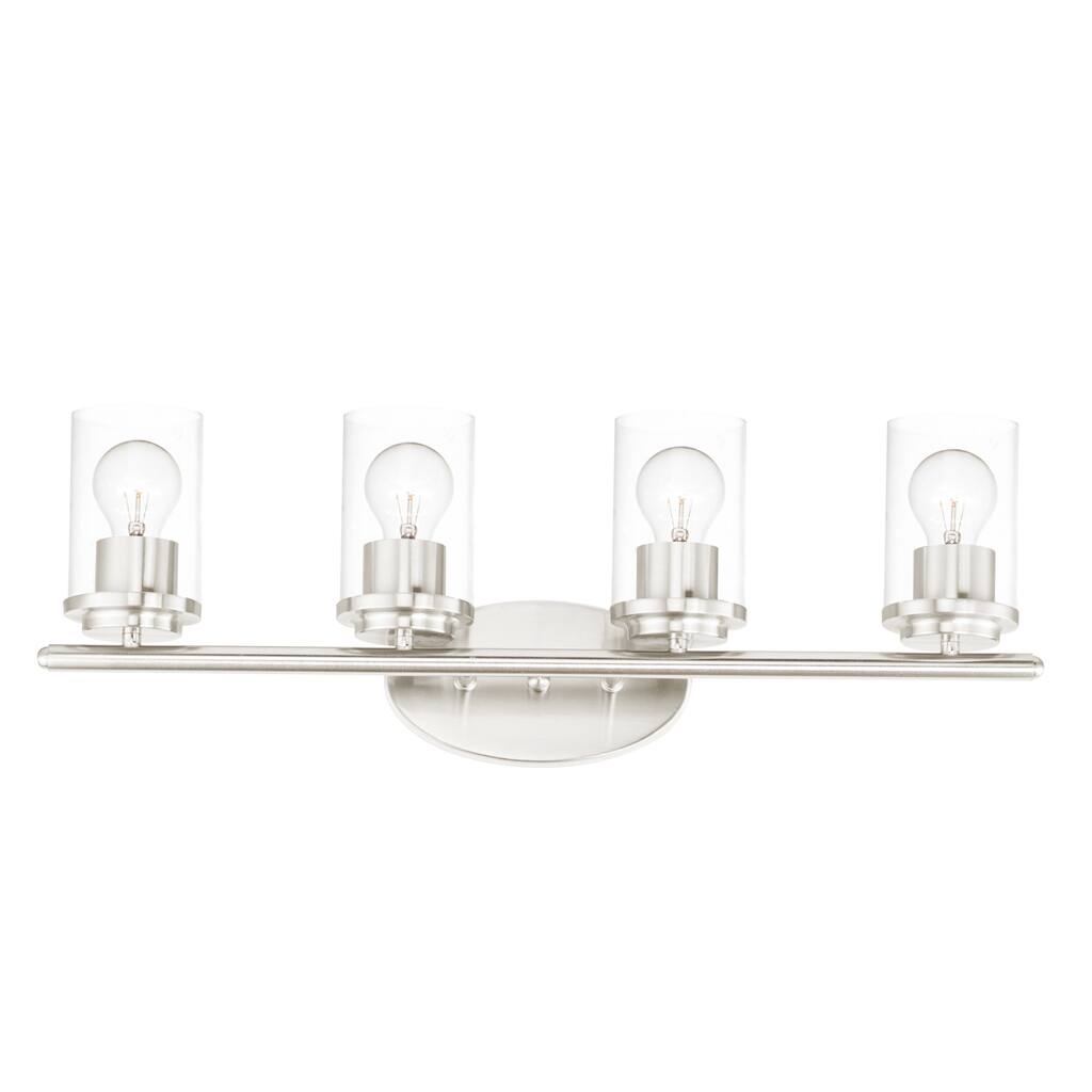 Maxim Corona 4 Light 26" Wide Bathroom Vanity Light