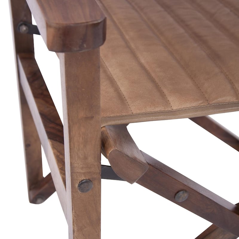 Carbon Loft Taymor Leather Director's Chair