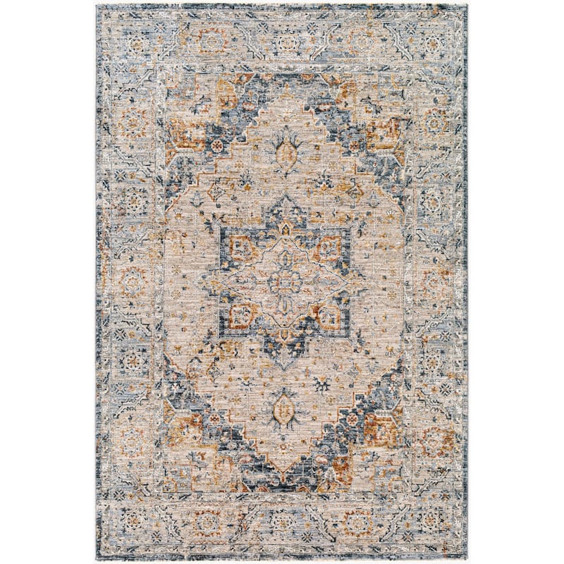 Livabliss Traditional Laila Medallion Area Rug