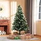 preview thumbnail 22 of 28, HOMCOM Flocked Christmas Tree with Mistletoe, Xmas Unlit Christmas Tree with Stand