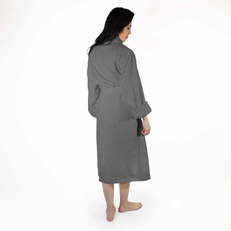 Superior Women's Turkish Cotton Ultra-Soft Absorbent Long Bathrobe