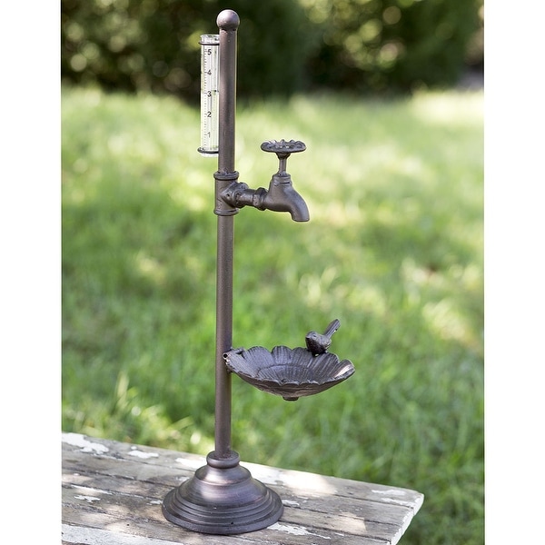 Tabletop Feeder and Rain gauge