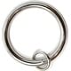 preview thumbnail 28 of 30, Set of 14 Solid Metal Window Drapery Curtain Panel Ring with Eyelet, 1.5" Inner Diameter, Fits Up to 1.25" Rod