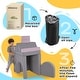 preview thumbnail 7 of 7, Qaba Foam Climbing Blocks for Toddlers, 12 Pieces Kids Climbing Toys, Indoor Soft Play Equipment for Boys and Girls, Gray
