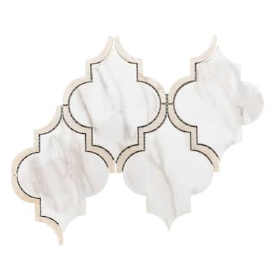 The Tile Life Stately Lantern 9x14 Porcelain Floor, Wall & Backsplash Tile