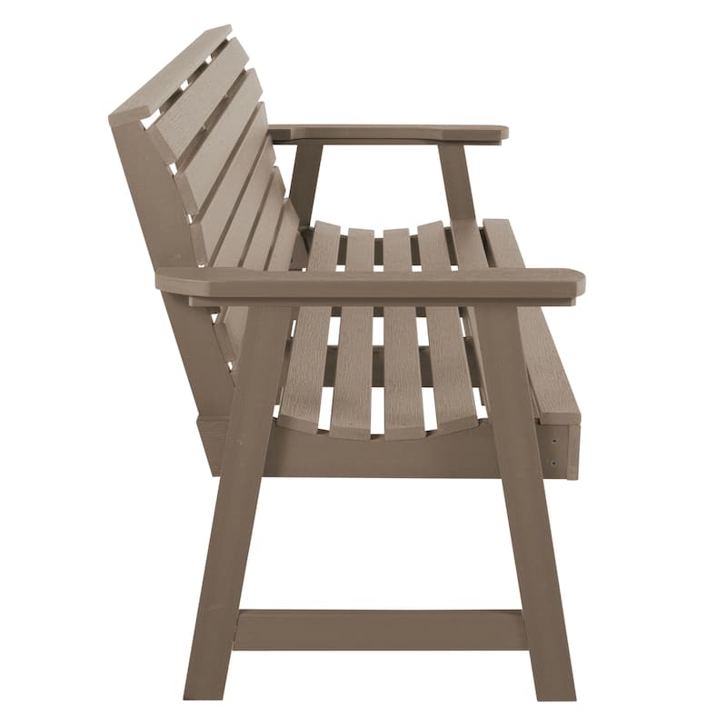 HIGHWOOD Weatherly 5-foot Eco-friendly Synthetic Wood Garden Bench