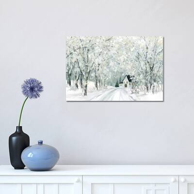 iCanvas "Christmas Lane" by Carol Robinson Canvas Print