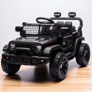 24V Kids Ride On Car with Remote Control, Four-Wheel Suspension, Bluetooth, MP3, LED Headlights for Kids 3 Years Old