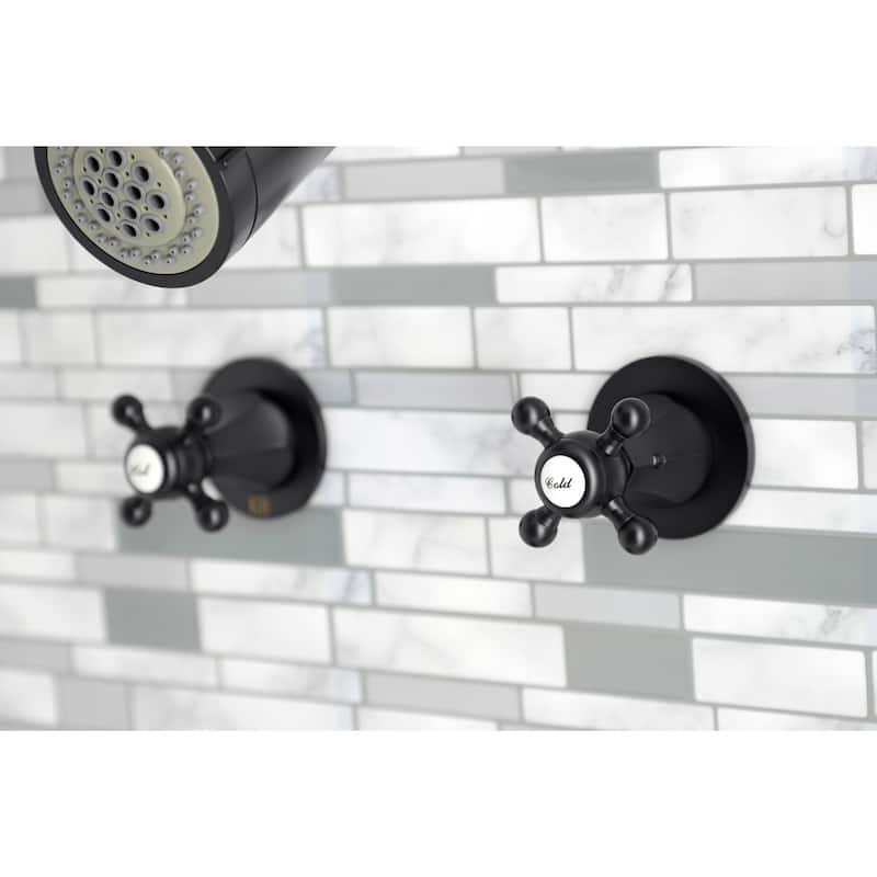 Kingston Brass Metropolitan Two-Handle Tub and Shower Faucet