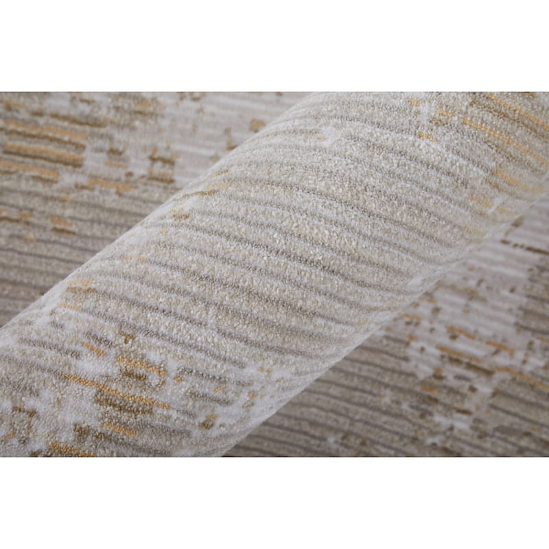 Grand Bazaar Maxin Machine Made Abstract Modern Area Rug