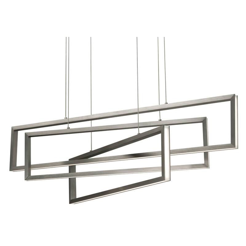AFX COLP39L30D1 Cole 39" Wide LED Linear Pendant - Satin Nickel