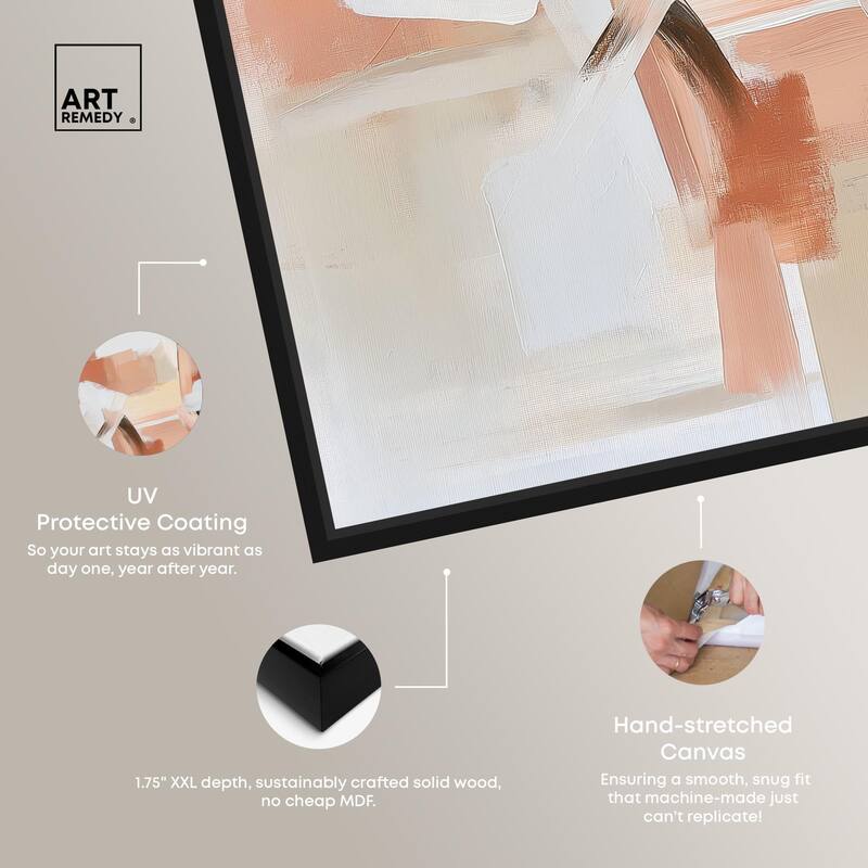 Rose and Rust II Canvas by Art Remedy