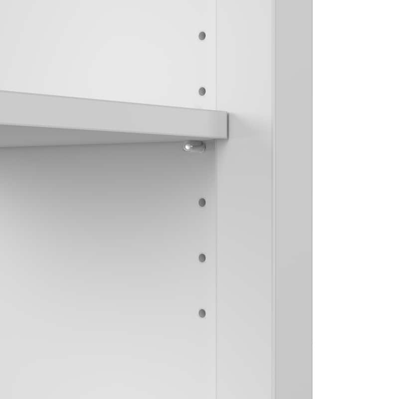 Salinas Small Storage Cabinet with Doors and Shelves by Bush Furniture