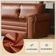 preview thumbnail 35 of 139, 93.7" Chesterfield King Pull Out Sofa Bed Sleeper Sofa with Nailhead Trim