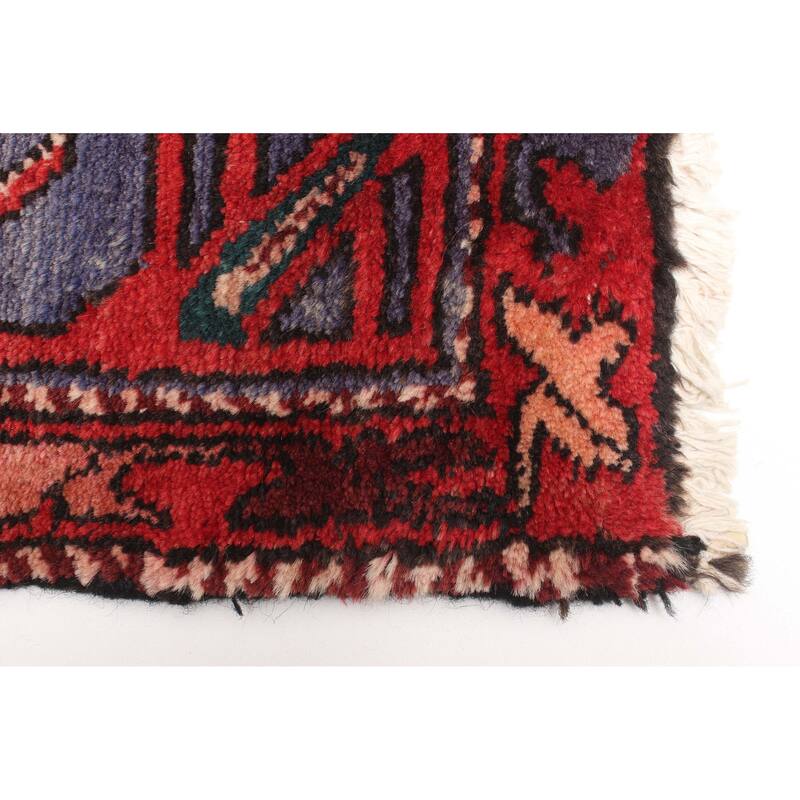 ECARPETGALLERY Hand-knotted Andelz Red Wool Rug - 4'5 x 7'5