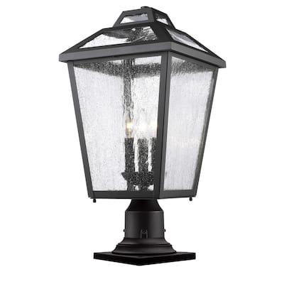 Z-Lite Bayland 3 Light Outdoor Pier Mount Light