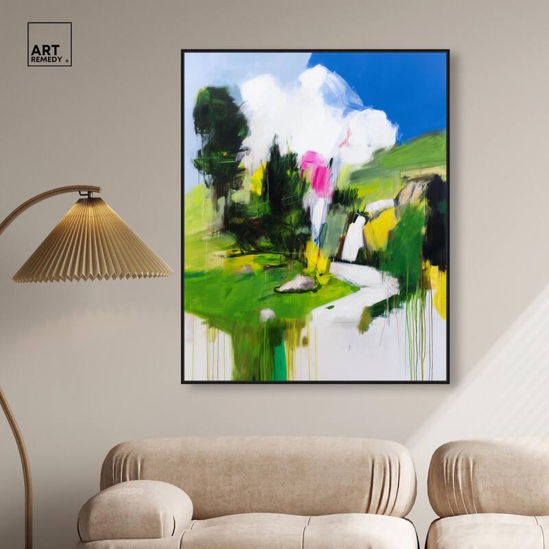 Swiss Fields Canvas by Art Remedy