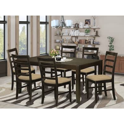 French Country Dining Set - Table with Leaf & Chairs - Elegant Room Set