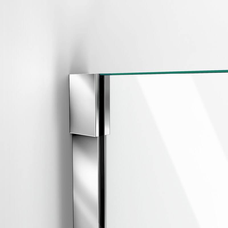 DreamLine Unidoor-X 70-70 1/2 in. W x 72 in. H Frameless Hinged Shower Door - 70" - 70.5" W