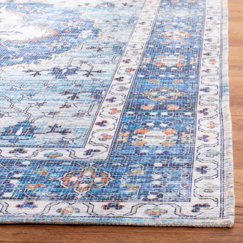 SAFAVIEH Handmade Saffron Shawnee Modern Tribal Cotton Rug