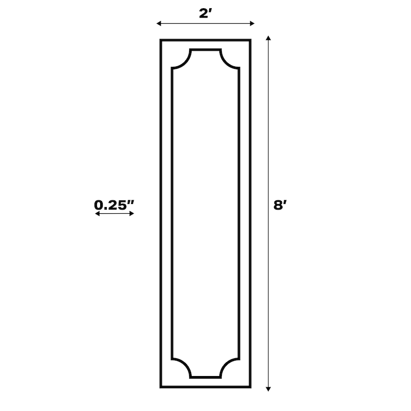 JONATHAN Y Ainsley Classic 2-Stripe Border Washable Area Rug